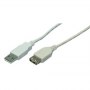 Logilink | USB extension cable | Female | 4 pin USB Type A | Male | 4 pin USB Type A | 3 m - 3